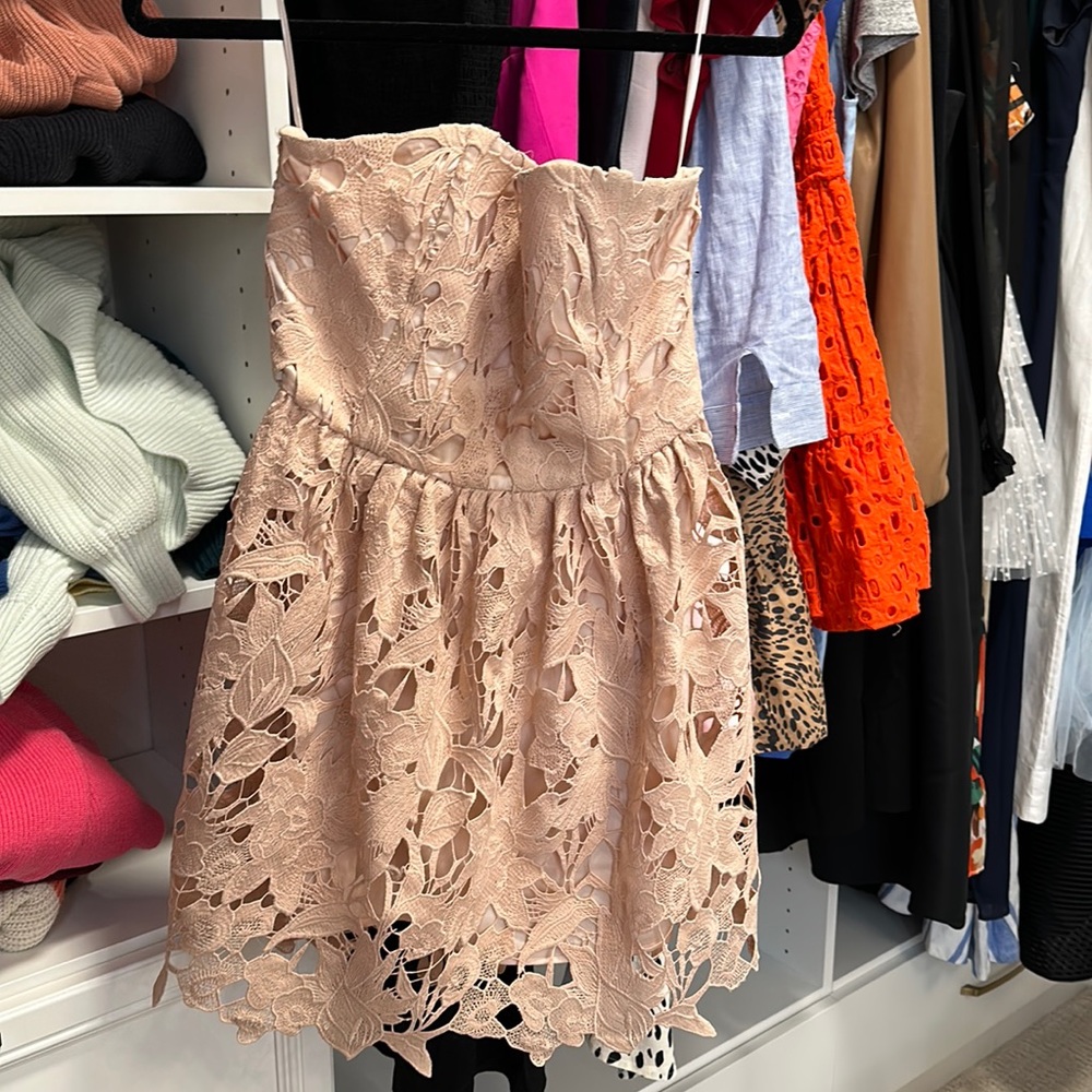 Blush Michael Costello dress size medium